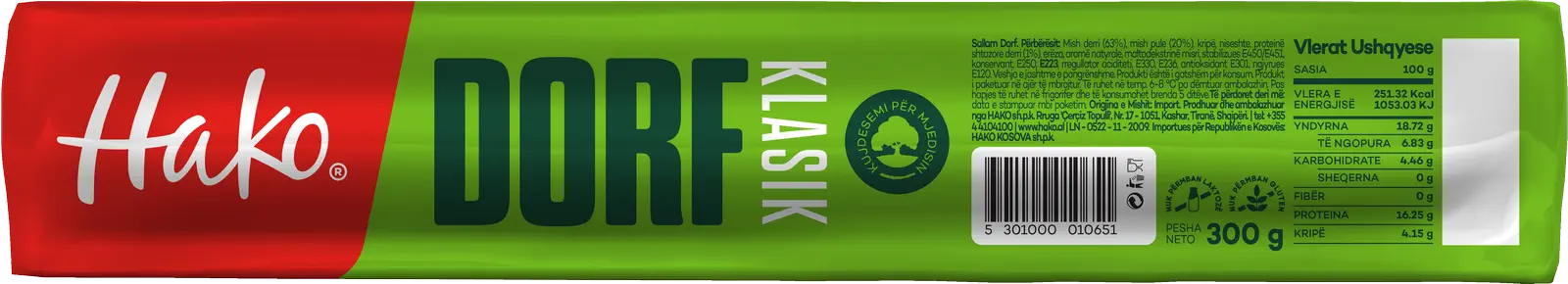 Hako, Proshutë derri, Dorf klasik, 300 g